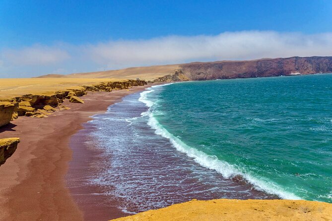 1 day tour to Ballestas Islands and Paracas National Reserve - The Cathedral, carved by sea and wind