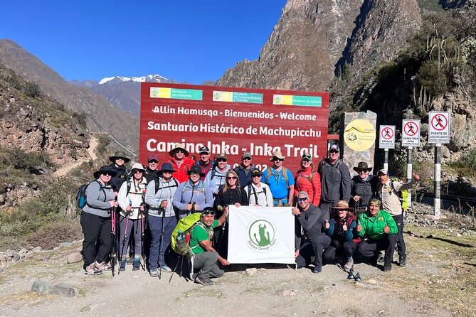 4 Day Classic Inca Trail to Machu Picchu by 360° Train - Food, tents, and the support crew