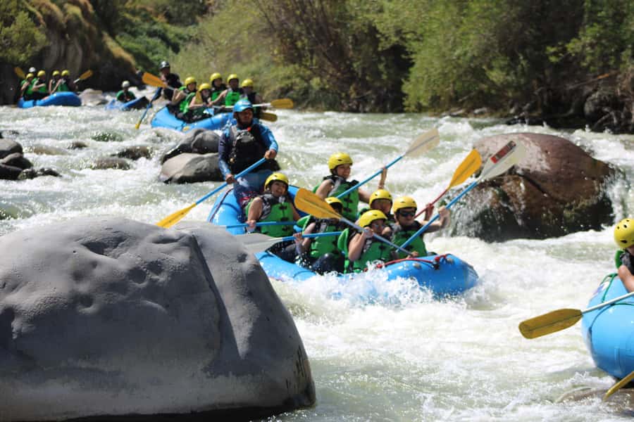 Arequipa: Chili River White Water Rafting + Pickup & Snack - Five kilometers of Class II and III white water