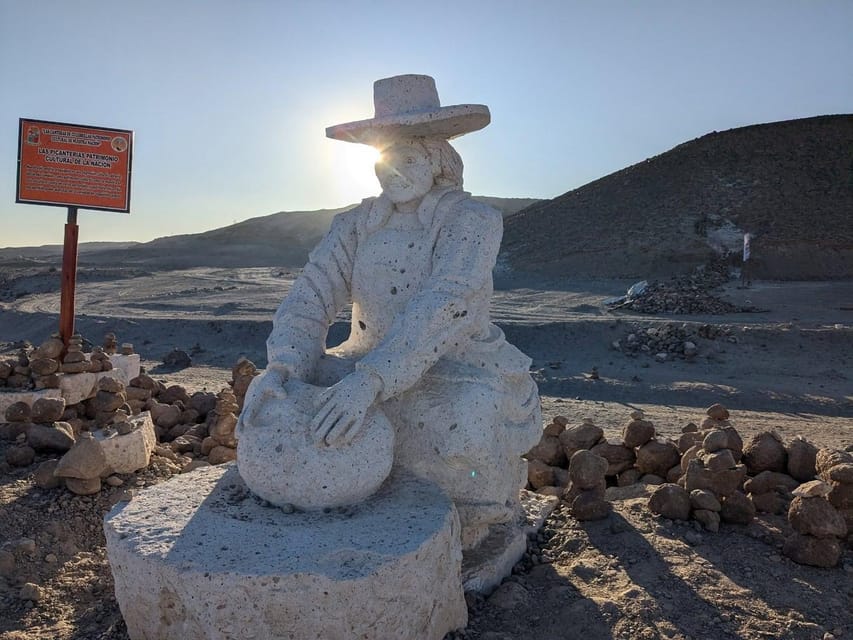 Arequipa | Tour of the Sillar Route + Culebrillas Canyon - The 30-Minute Walk Toward Culebrillas