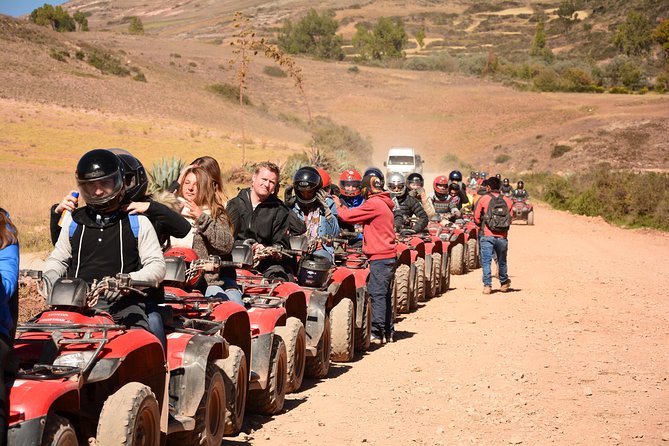ATV Adventure to Moray and Maras Salt Mines – Half Day - Riding through the Sacred Valley