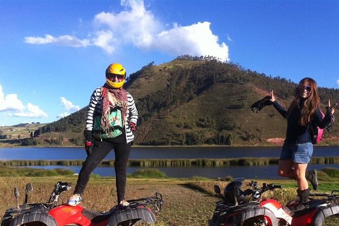 ATV (Cuatrimotos) Huaypo lake, salt mines and zipline half day tour - Starting from Cusco or Urubamba