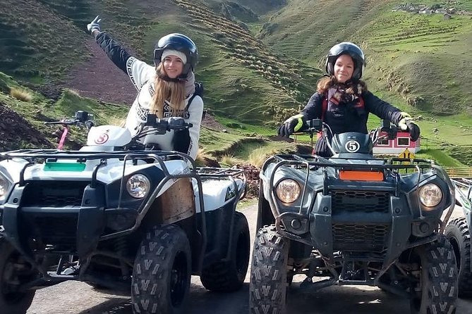 ATV's in Rainbow Mountain full day - Returning to the ATVs and Japura lunch