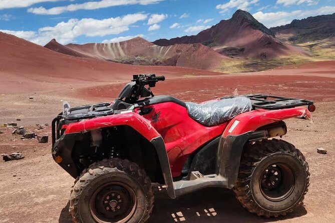 ATV's Rainbow Mountain and Red Valley Tour from Cusco - Rainbow Mountain at about 5,020 meters
