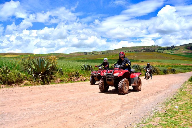 ATV Tour to Moray Maras and Salt Mines in the Sacred Valley - Learning to ride at Cruz Pata