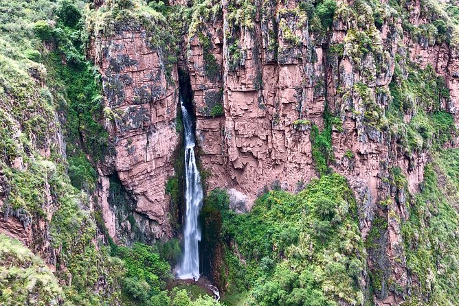 Atv Tour to Perolniyoc Waterfalls in The Sacred Valley - Perolniyoc Waterfall and the steep walk upward
