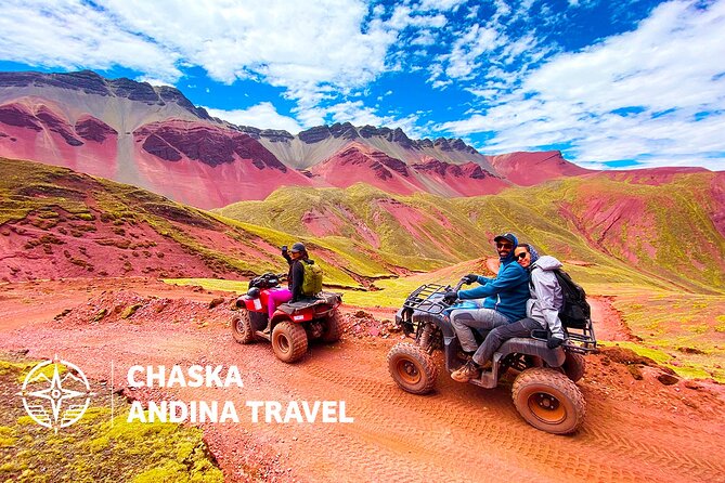 ATVs in Rainbow Mountain and Red Valley - The 4:10 a.m. start and the road to Cusipata