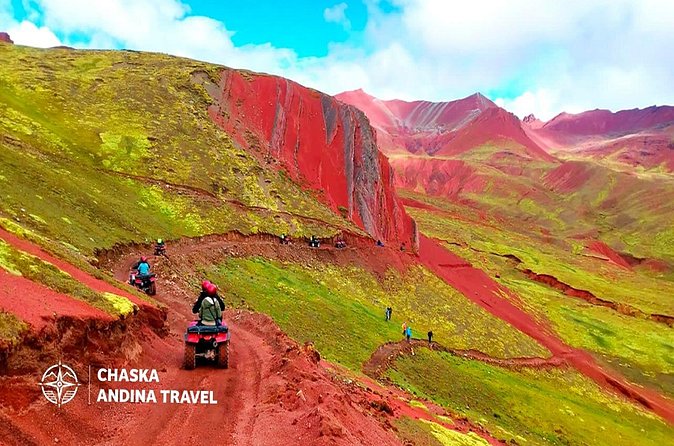 ATVs in Rainbow Mountain and Red Valley - Meals, transfers, and group size