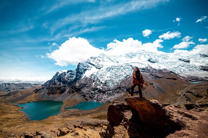 Ausangate and Rainbow Mountain Trek – 3 Days / 2 Nights - Day two: Puca Pass, Anantapata, and Warmisaya Pass