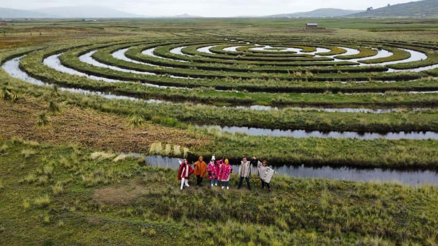 Aymara Route Mystical Cultural Tour - Circular waru warus and Andean farming