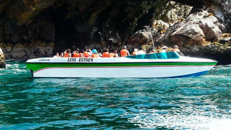 Ballestas Islands & Paracas National Reserve from Paracas - La Catedral and the open coast of Paracas Reserve