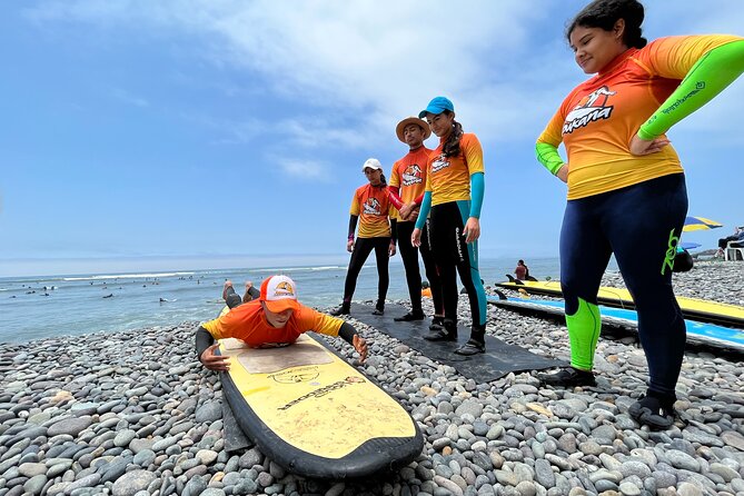 Beginner Surf Lesson in Lima, Perú - A closer look at the named itinerary stops