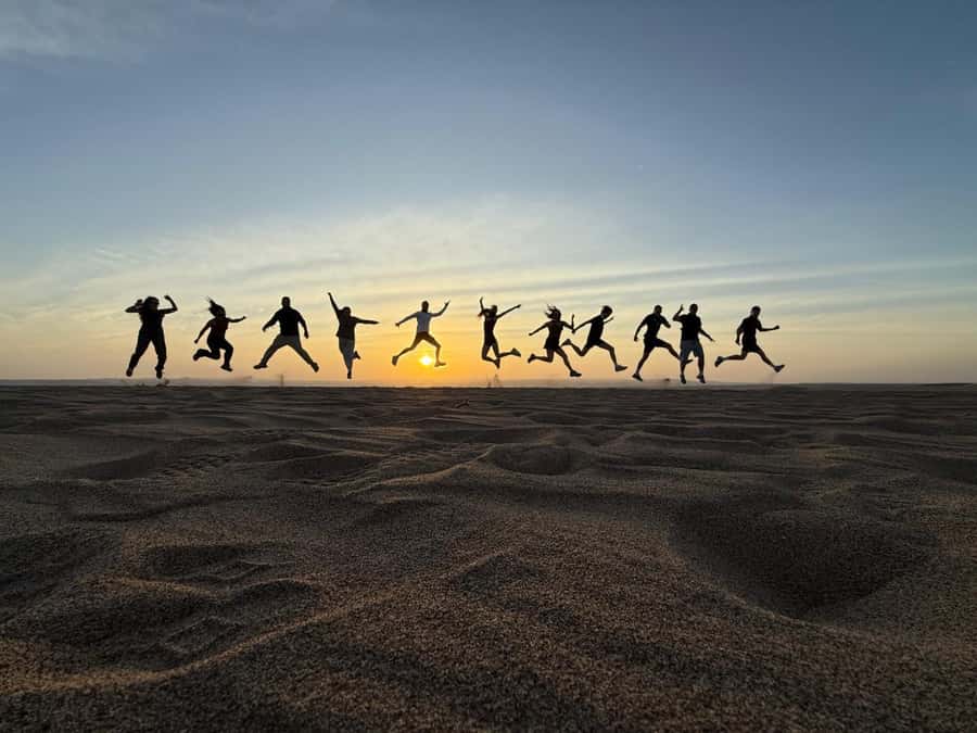 Buggy tour in the Huacachina Desert, sunset, and sandboarding - Leaving Huacachina for the open dunes