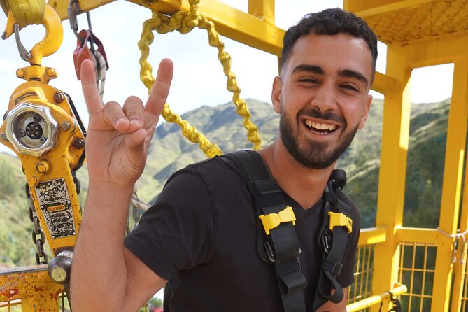 Bungee Jumping Action Valley Experience from Cusco - The 128-Meter Jump at Action Valley