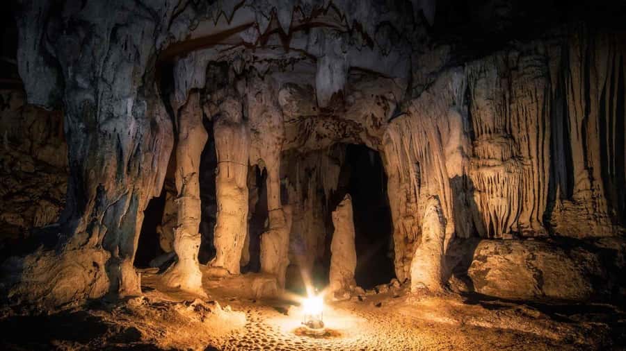 Chachapoyas: Karajía Sarcophagi & Quiocta Caves - Walking into Quiocta Cave at 2,700 meters