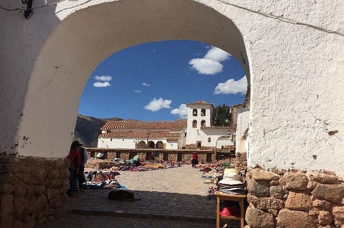 Chinchero, Maras, Moray and Salt Mines from Cusco, Guide & driver - Maras Salt Mines and the working pools