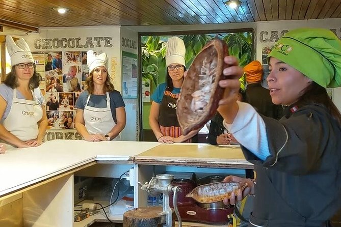 Chocolate Making Class "From the Cocoa Bean to the Bar" at Chocomuseo in Cusco - Ending with cocoa tea or hot chocolate