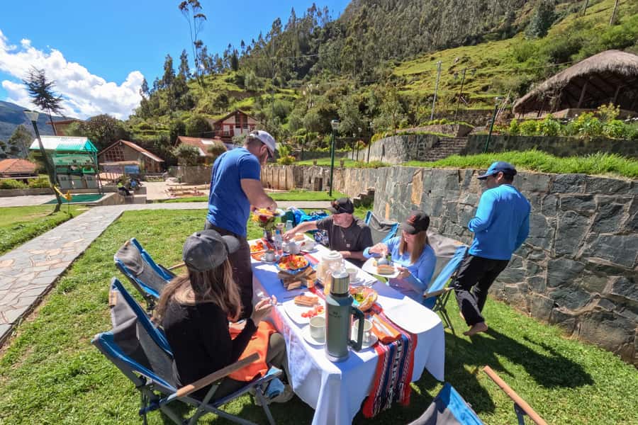 Cusco: 4-Day Lares Trek to Machu Picchu with Panoramic Train - The food, equipment, and camping setup