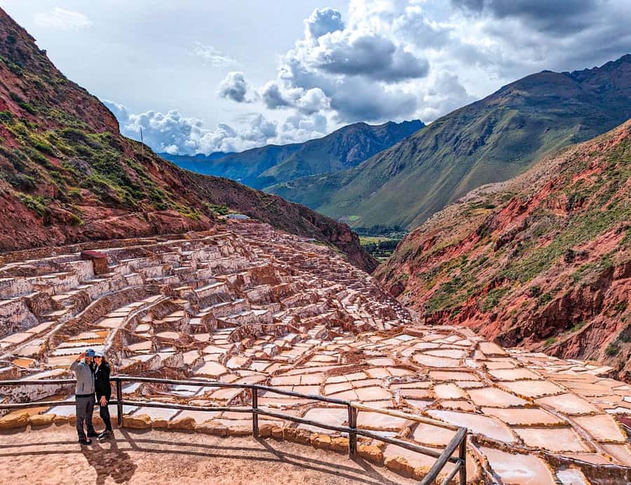Cusco:Chinchero,Moray & Salt Mines drop-off in Ollantaytambo - Moray: Inca terraces shaped like giant bowls