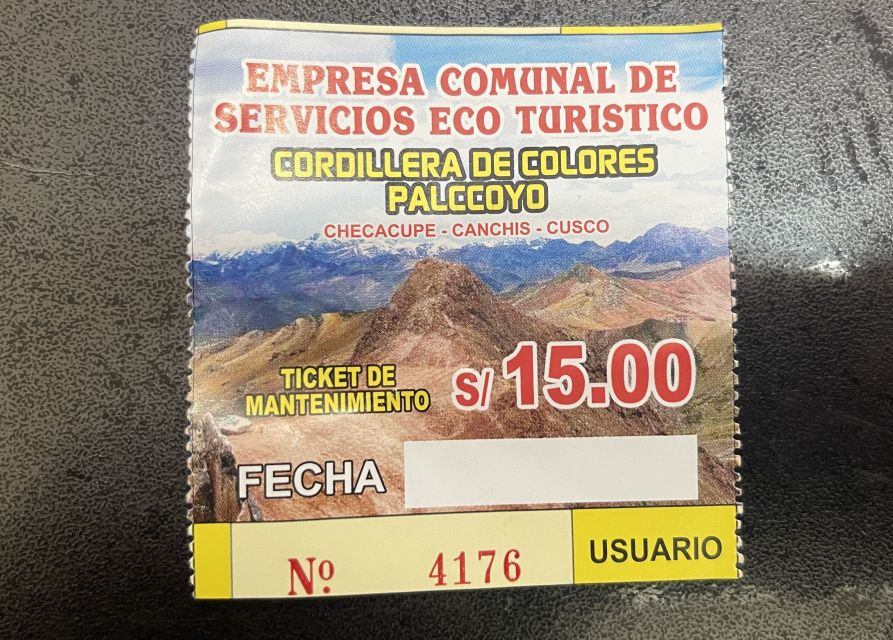 Cusco: Full-Day Palcoyo Rainbow Mountain All-Inclusive Tour - Two hours among the rainbow ridges