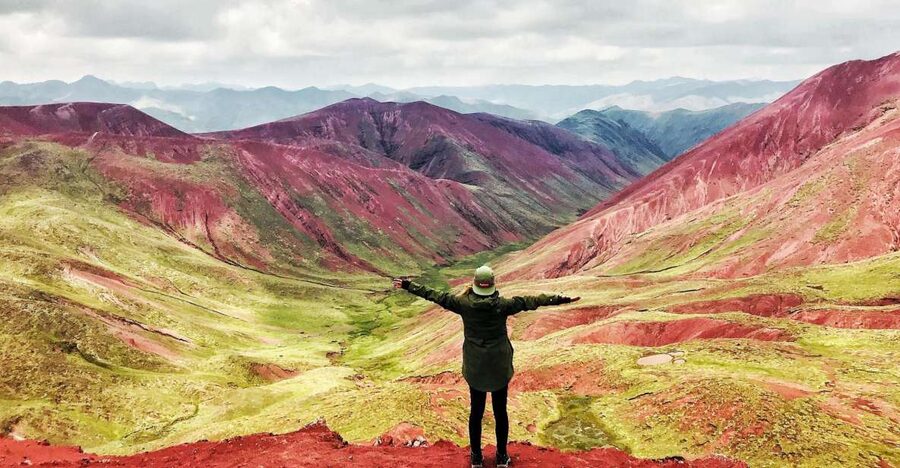 Cusco: Full-Day Rainbow Mountain & Red Valley Trekking Tour - The Red Valley choice