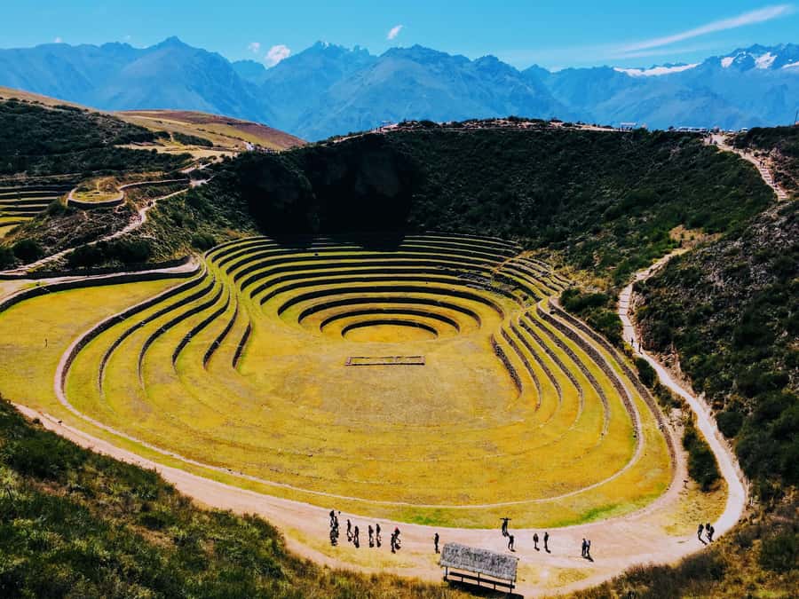 Cusco: Maras Salt Mines & Inca Moray Half Day Trip - Maras salt wells bring the working Andes close