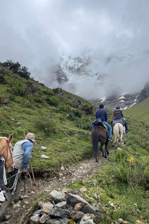 Cusco one day: excursion to Laguna de Humantay - The descent and the return to Mollepata