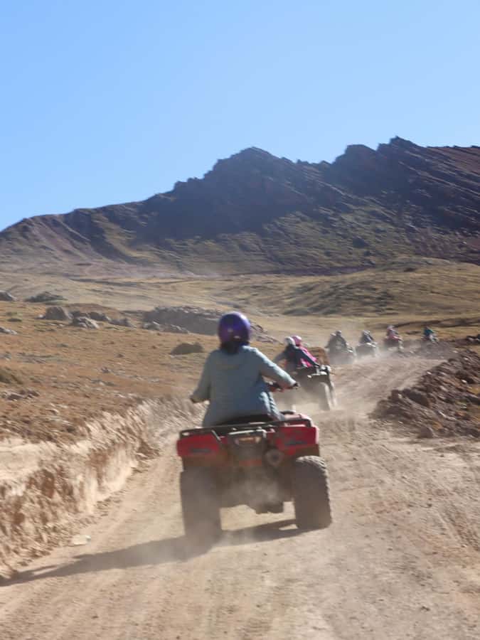 Cusco: Rainbow Mountain ATV Tour with Breakfast & Lunch - Rainbow Mountain viewpoint and the short hike