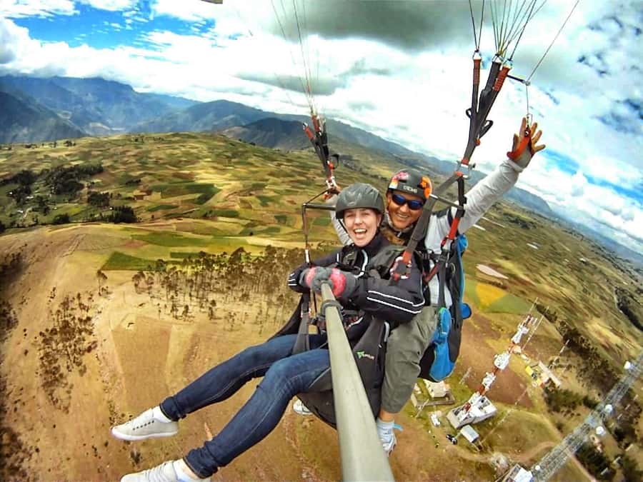Cusco: Tandem Paragliding in The Sacred Valley of The Incas - Reaching Cerro Sacro at 3,880 meters