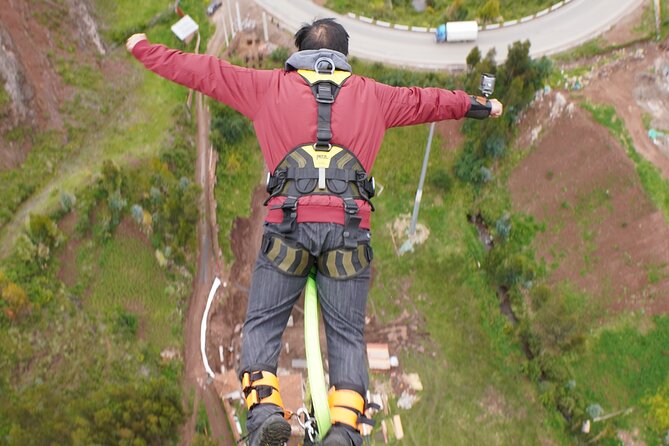 Double Adrenaline Bungee and Slingshot Combo - Safety, equipment, and instruction