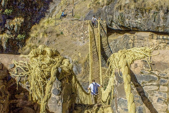 Excursion to Q'eswachaca Bridge - Group Tour - The Four Lagoons and the changing scenery