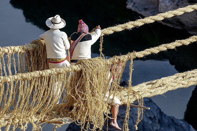 Excursion to Q'eswachaca Bridge - Group Tour - The 12-hour route from Cusco