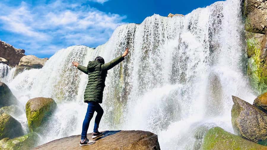From Arequipa: Pillones Waterfall and Stone Forest Day Trip - Vicuñas in Salinas and Aguada Blanca