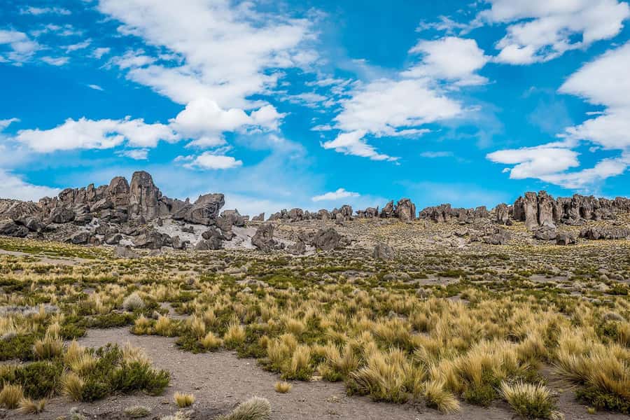 From Arequipa: Pillones Waterfall and Stone Forest Day Trip - Walking among the Stone Forest of Imata