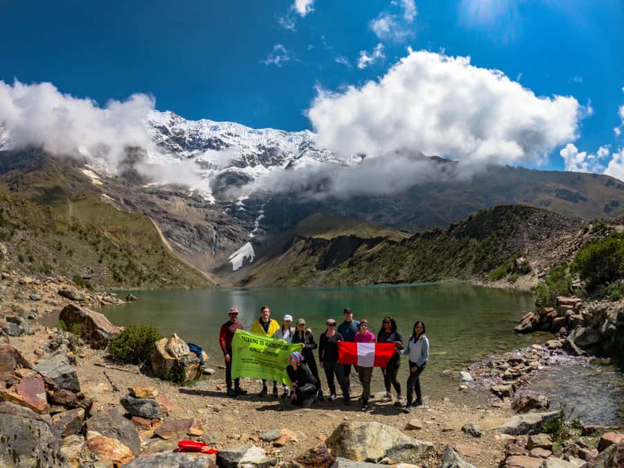From Cusco: 5-Night Trip with Salkantay Trek & Machu Picchu - Day three: Coffee country, Llactapata, and a view toward Machu Picchu