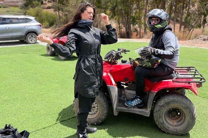 From Cusco: ATV’s tour Moray and Salt Mines of Maras. - Riding the Honda TRX 250cc ATVs