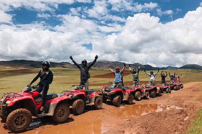 From Cusco: ATV’s tour Moray and Salt Mines of Maras. - Maras Salt Mines, the day’s most unusual stop