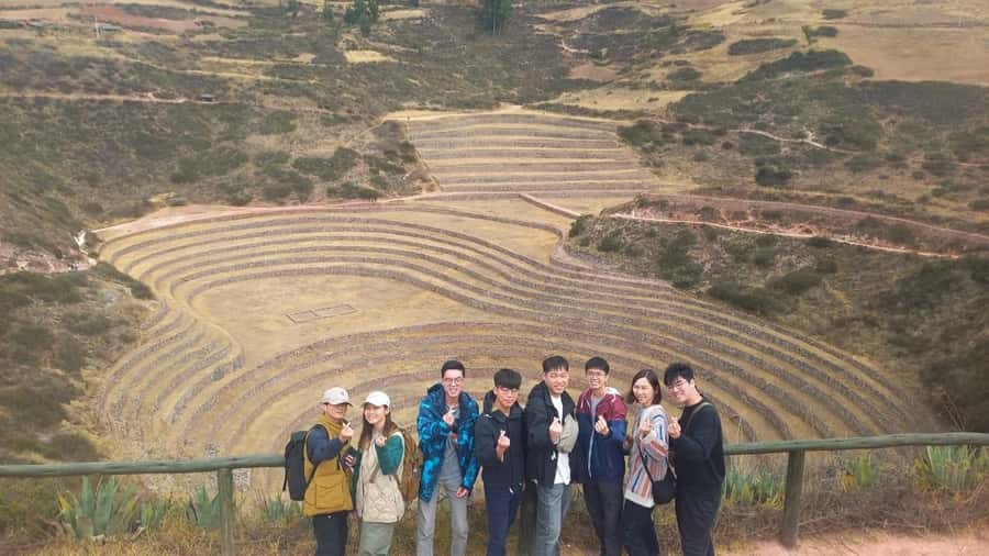 from Cusco: Atv Tour Maras, Moray, and Salt Mines - Maras and its salt evaporation ponds