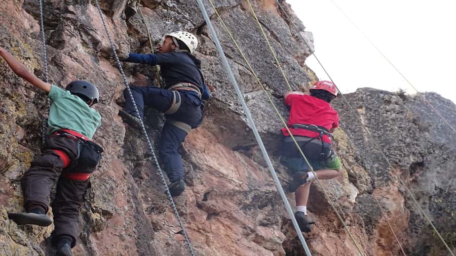 From Cusco: Balcony of the Devil Rock Climbing - The 20-minute briefing before the climb