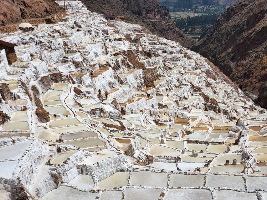 From Cusco: Chinchero, Moray, Maras, Ollantaytambo, Pisaq - Maras shows salt production on a huge scale