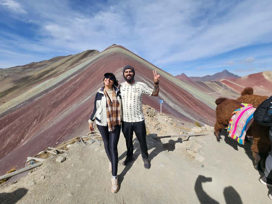 From Cusco: Full Day tour to Rainbow mountain and Red Valley - Returning downhill, then eating again in Cusipata