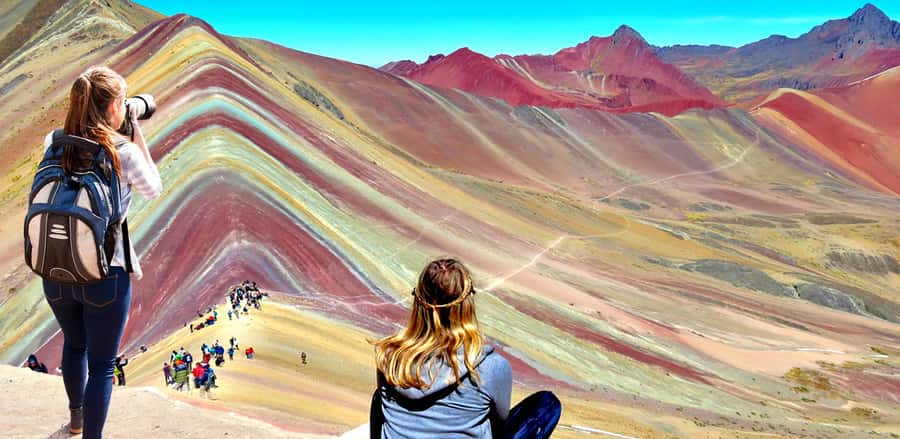 From Cusco: Guided Trip to Rainbow Mountain (6:30am option) - From Chillihuani to the Rainbow Mountain trail