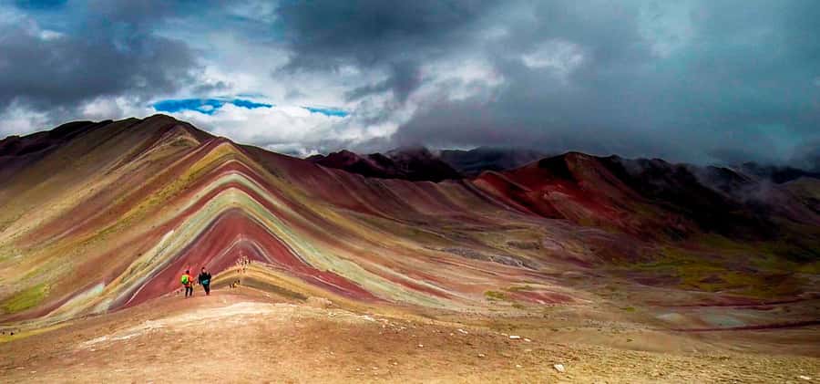 From Cusco: Guided Trip to Rainbow Mountain (6:30am option) - Returning downhill and lunch in Cusipata