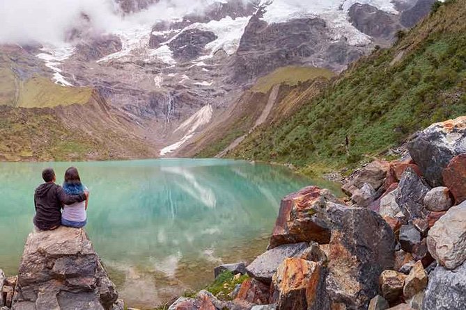 From Cusco: Humantay Lake with Breakfast and Buffet Lunch - The turquoise lake beneath the snowy peak
