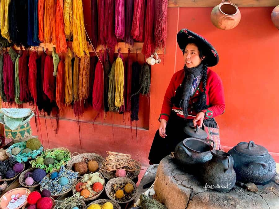 From Cusco: Moray, Maras, and Salt Mines Half-Day Tour - Chinchero at 3,762 meters: weaving, farmland, and a high start