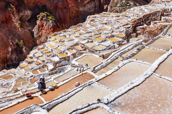 From Cusco: Moray, Maras Salt Mines & Chinchero Weavers Half-Day - Maras salt pools: the most striking stop