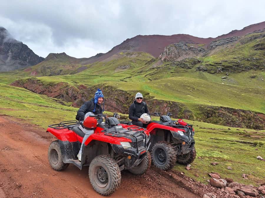 From Cusco: Mountain of colors and red valley on ATVs - The long ride back to Cusco