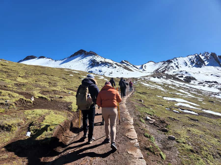 From Cusco: Palcoyo Rainbow Mountain Guided Tour - Checacupe’s three bridges on the way back