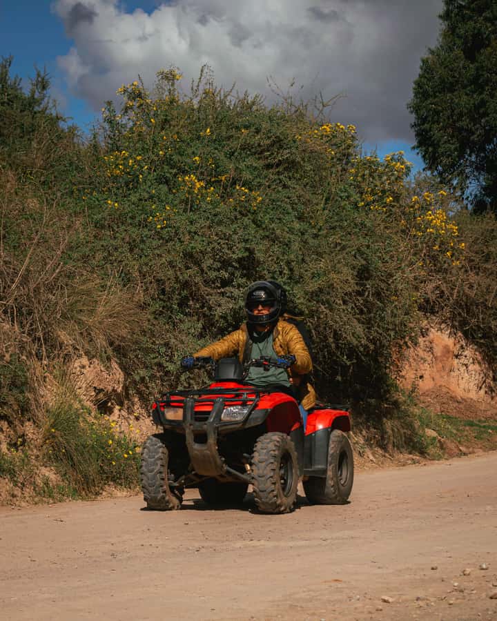 From Cusco: Quad bike tour Moray and Salt Mines - The one-hour ride from Cusco to the ATV base