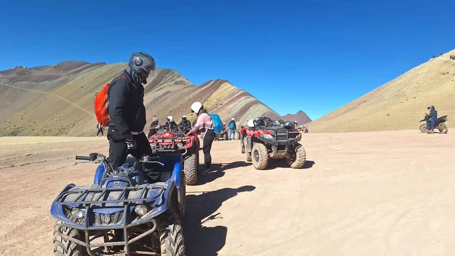 From cusco: Rainbow Mountain ATV Tour with meals - Breakfast in Cusipata after the first 105 minutes